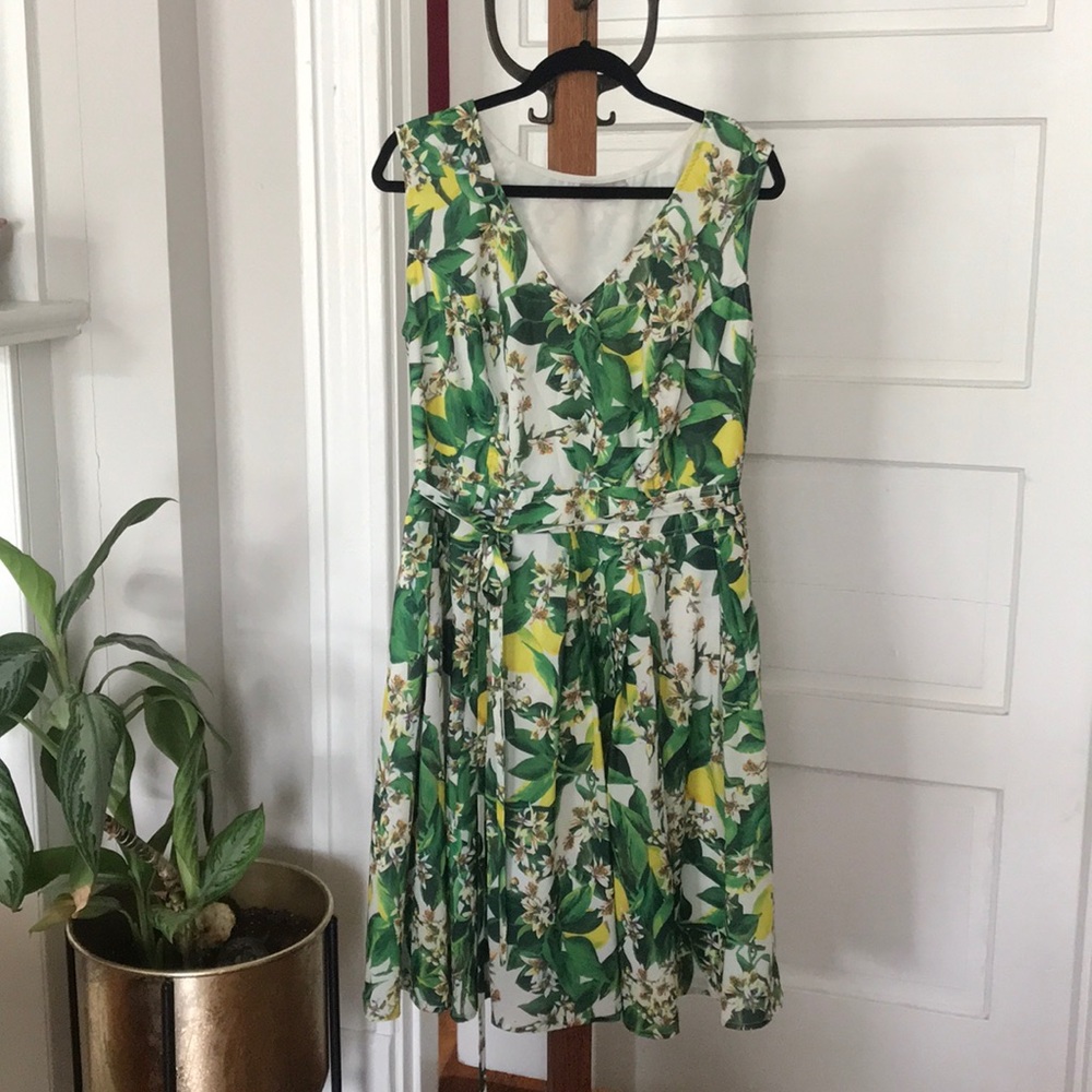 eShakti Floral Dress 20W
